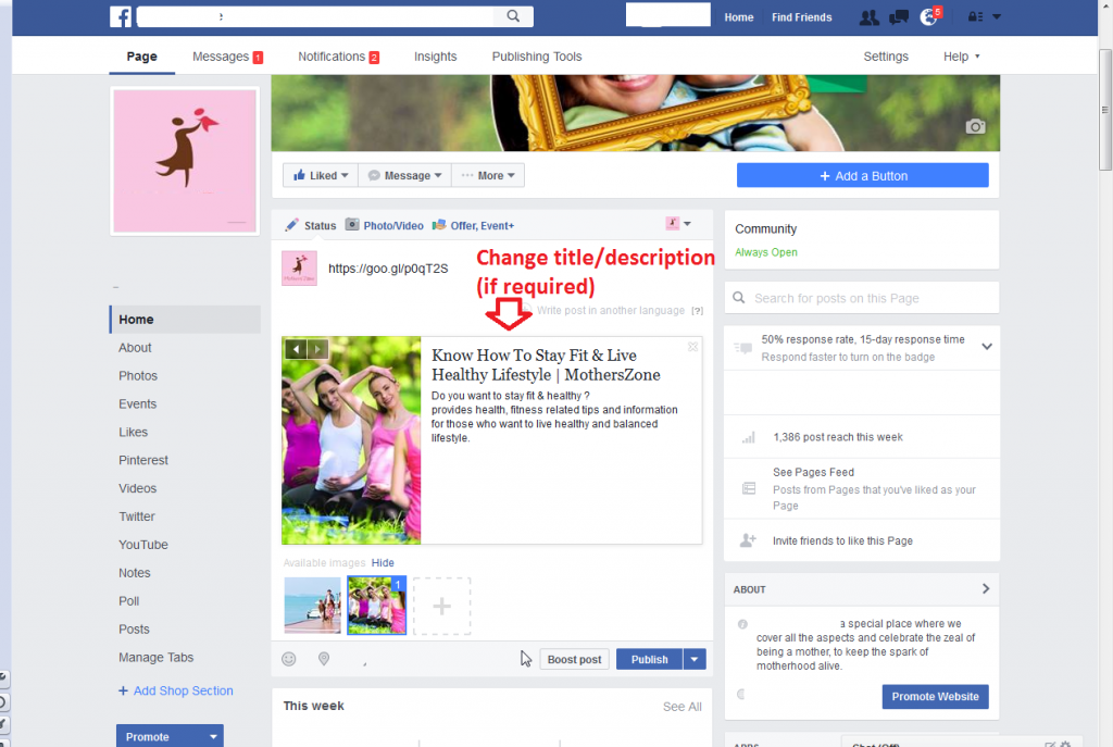 How To Avoid Blurred Facebook Timeline Photos - Dishaa Pro